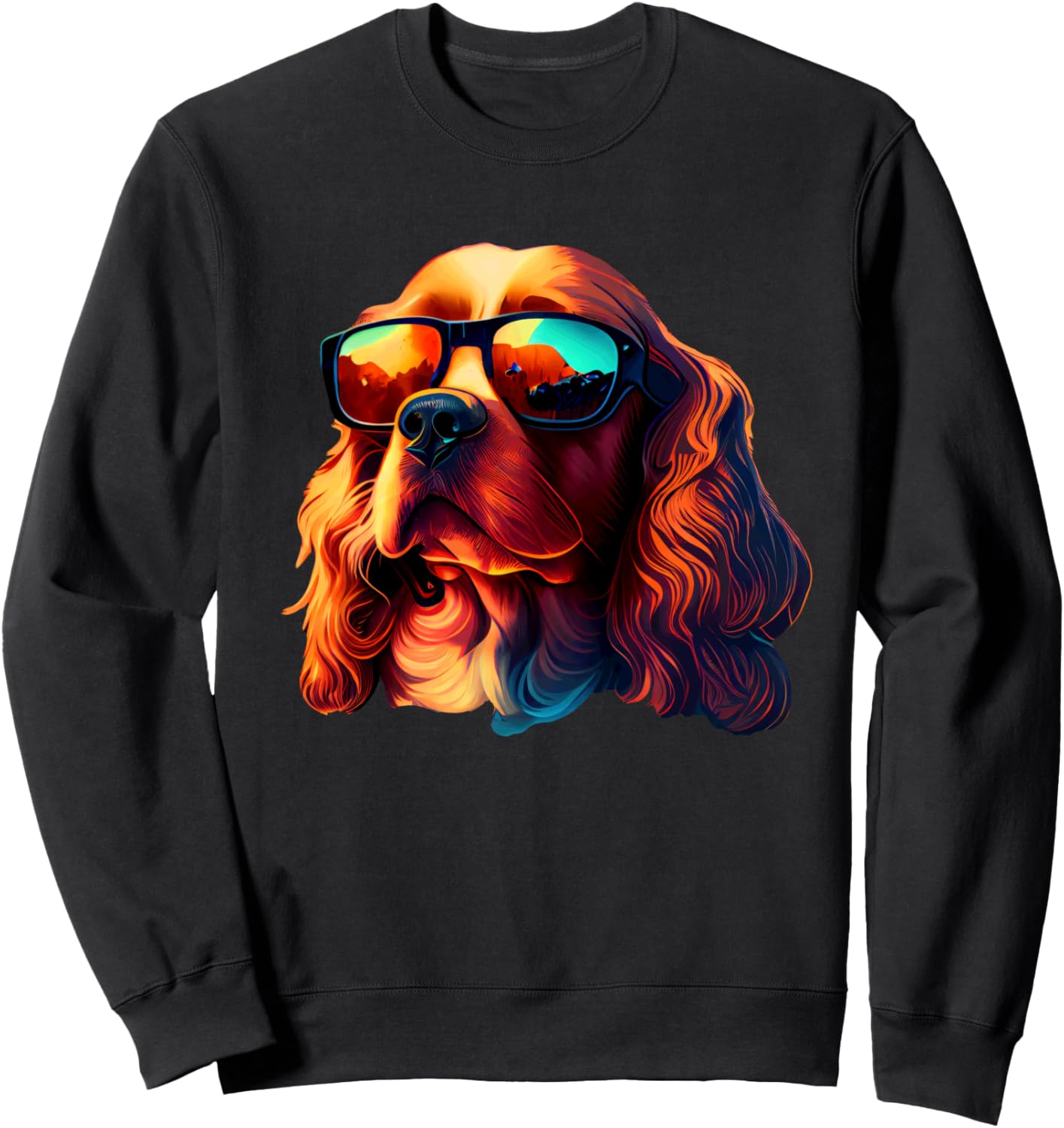 Классный рисунок спаниеля и солнцезащитных очков. Толстовка Stylish Canine Sunglasses Art Cool, черный
Классный рисунок спаниеля и солнцезащитных очков. Толстовка Stylish Canine Sunglasses Art Cool, черный