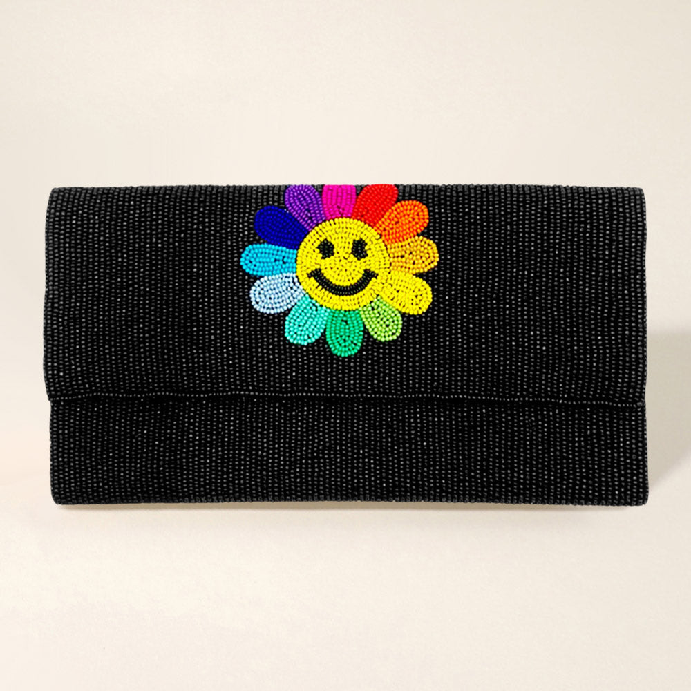 Сумка-клатч или кроссбоди с цветочным декором и бисерной отделкой FASHNZFAB, черный
Сумка-клатч или кроссбоди с цветочным декором и бисерной отделкой FASHNZFAB, черный