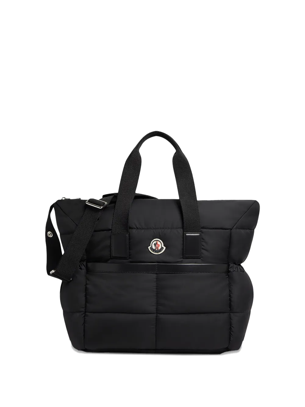 Стеганая сумка на плечо с нашивкой-логотипом Moncler Enfant, черный
Стеганая сумка на плечо с нашивкой-логотипом Moncler Enfant, черный