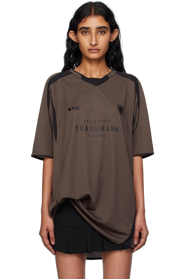 Футболка бренда Trademark Vetements, мультиколор 
Футболка бренда Trademark Vetements, мультиколор