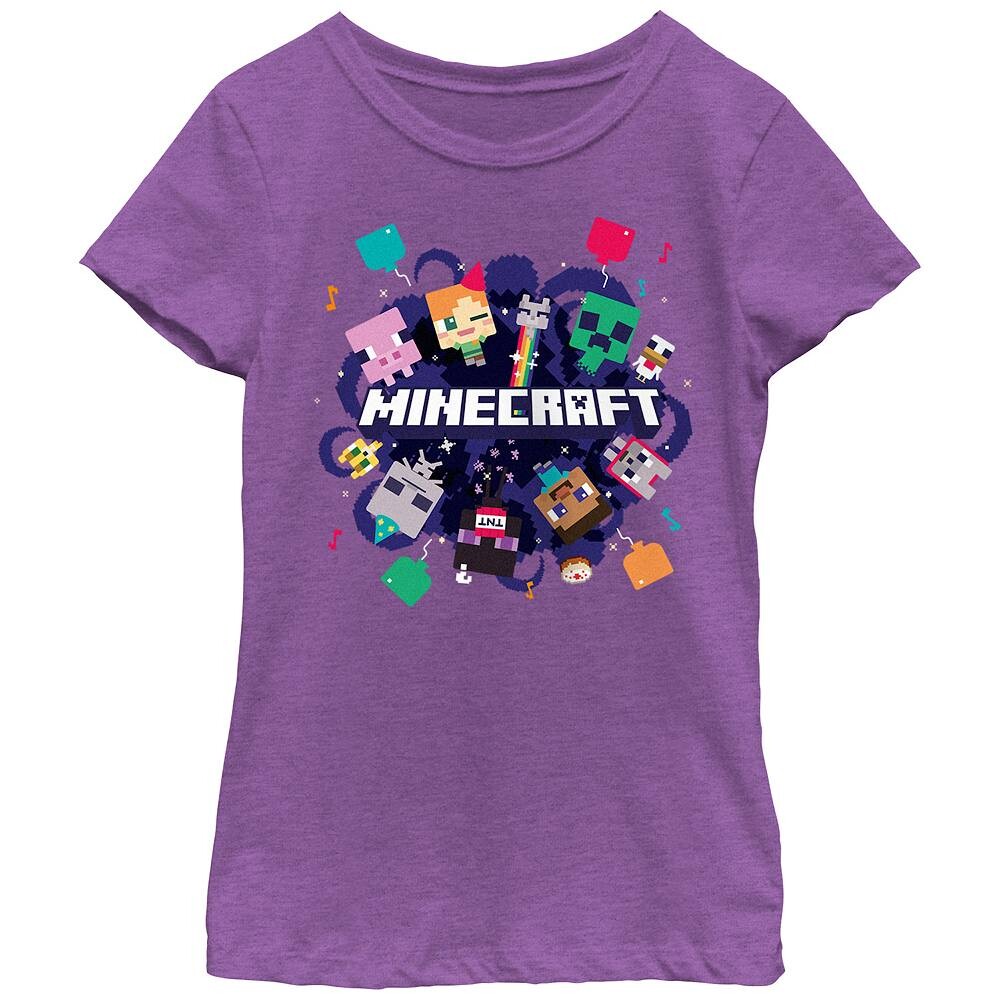 Футболка с рисунком Minecraft Mob Portal для девочек 7–16 лет, цвет Purple Berry
Футболка с рисунком Minecraft Mob Portal для девочек 7–16 лет, цвет Purple Berry
