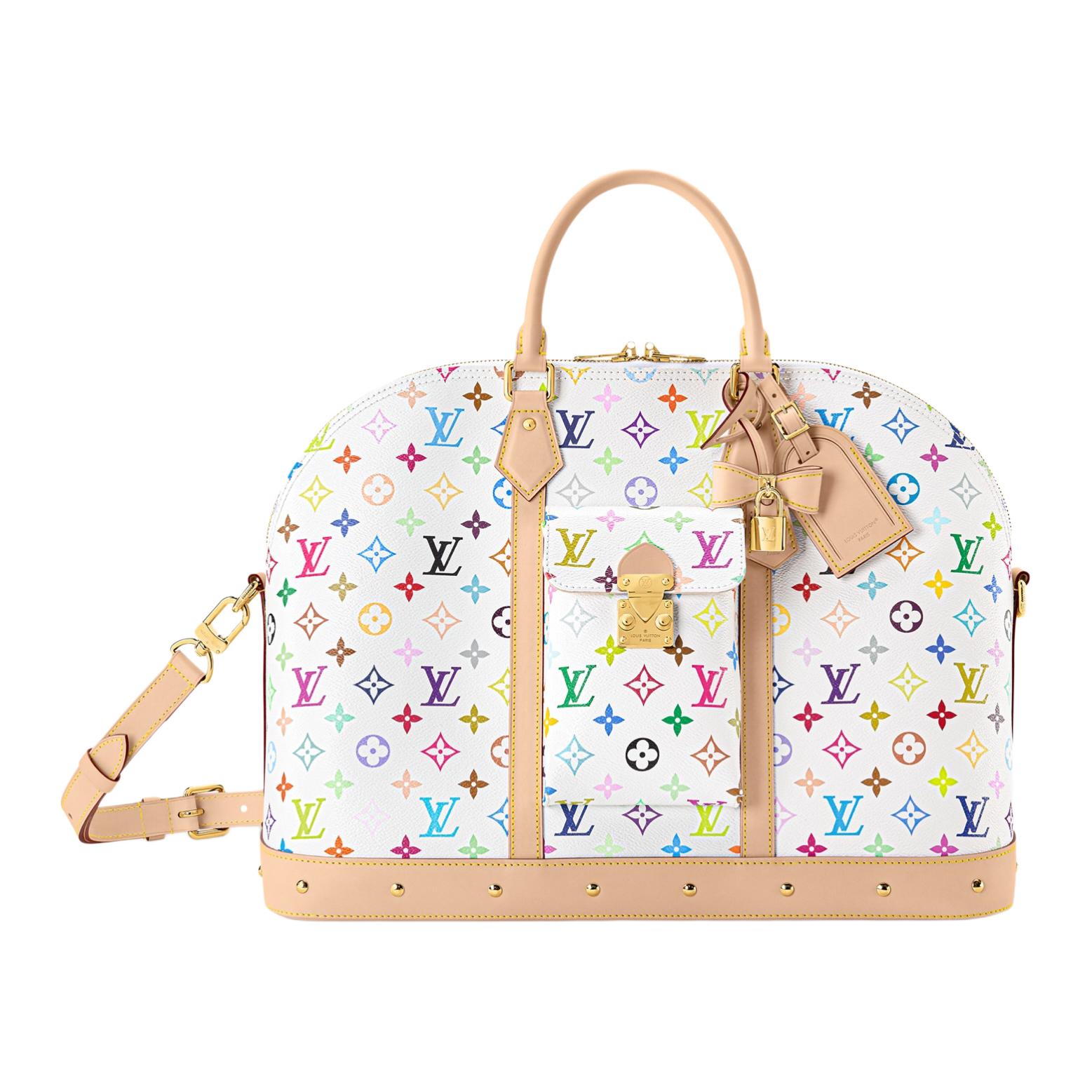 LOUIS VUITTON Сумка Alma Monogram Multicolore из лакированного холста в коллаборации с Такаси Мураками
LOUIS VUITTON Сумка Alma Monogram Multicolore из лакированного холста в коллаборации с Такаси Мураками