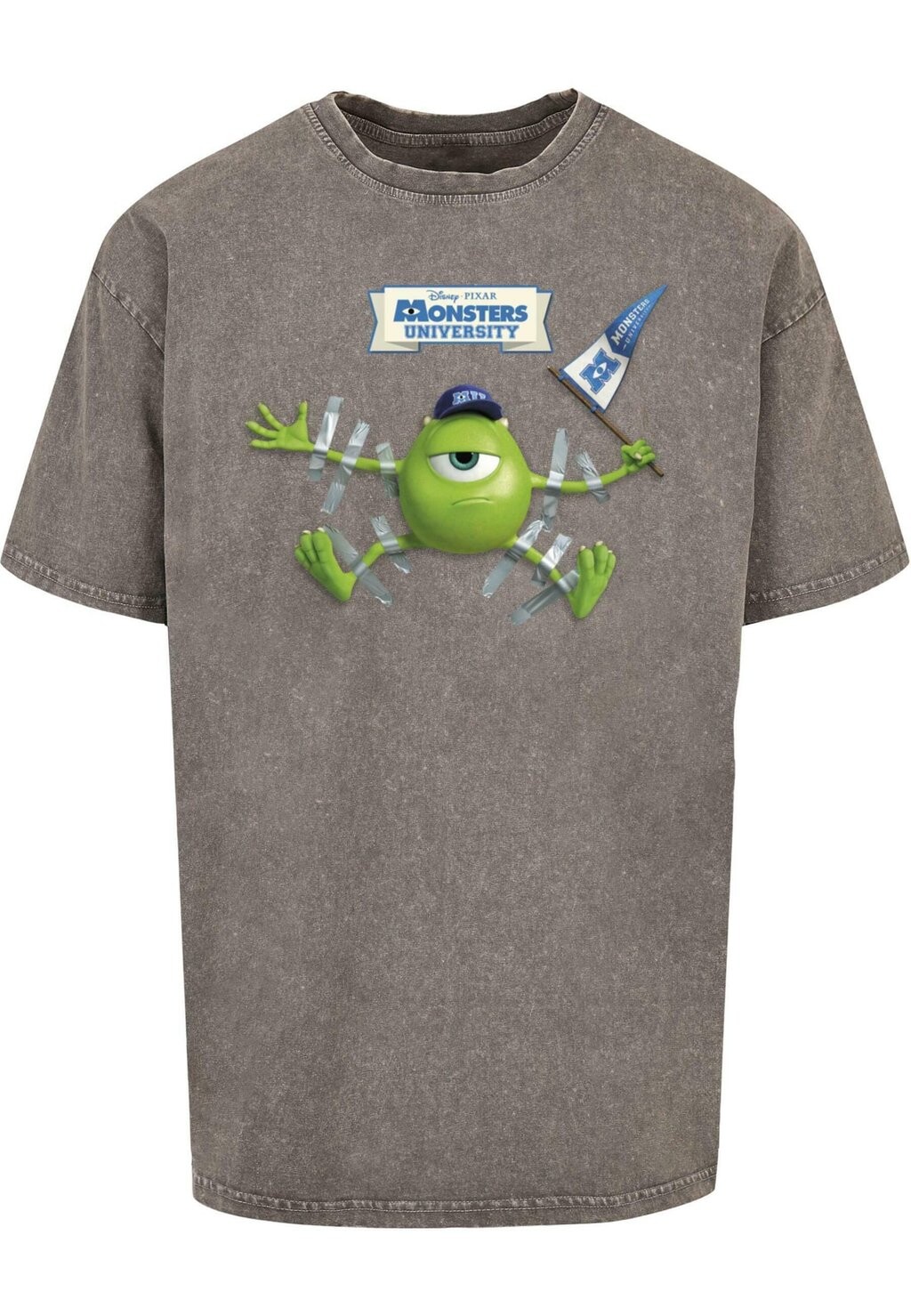 Футболка с принтом MONSTER UNIVERSITY TAPED MIKE ACID WASHED TEE ABSOLUTE CULT, темно-серый
Футболка с принтом MONSTER UNIVERSITY TAPED MIKE ACID WASHED TEE ABSOLUTE CULT, темно-серый