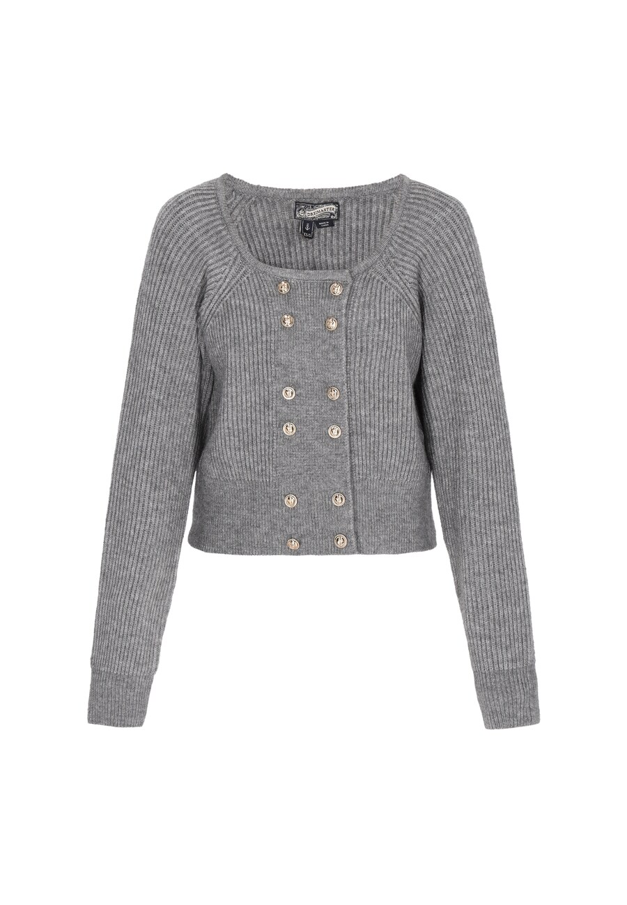 Вязаный кардиган DreiMaster Vintage Vintage, серый
Вязаный кардиган DreiMaster Vintage Vintage, серый