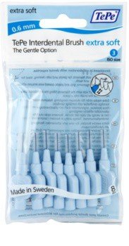 Зубные щетки TePe Extra Soft 0,6 мм
Зубные щетки TePe Extra Soft 0,6 мм