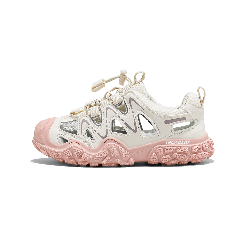 Детские сандалии с низким верхом, противоскользящие, с защитой от ударов, легкие, амортизирующие, дышащие TROADLOP, розовый
Детские сандалии с низким верхом, противоскользящие, с защитой от ударов, легкие, амортизирующие, дышащие TROADLOP, розовый