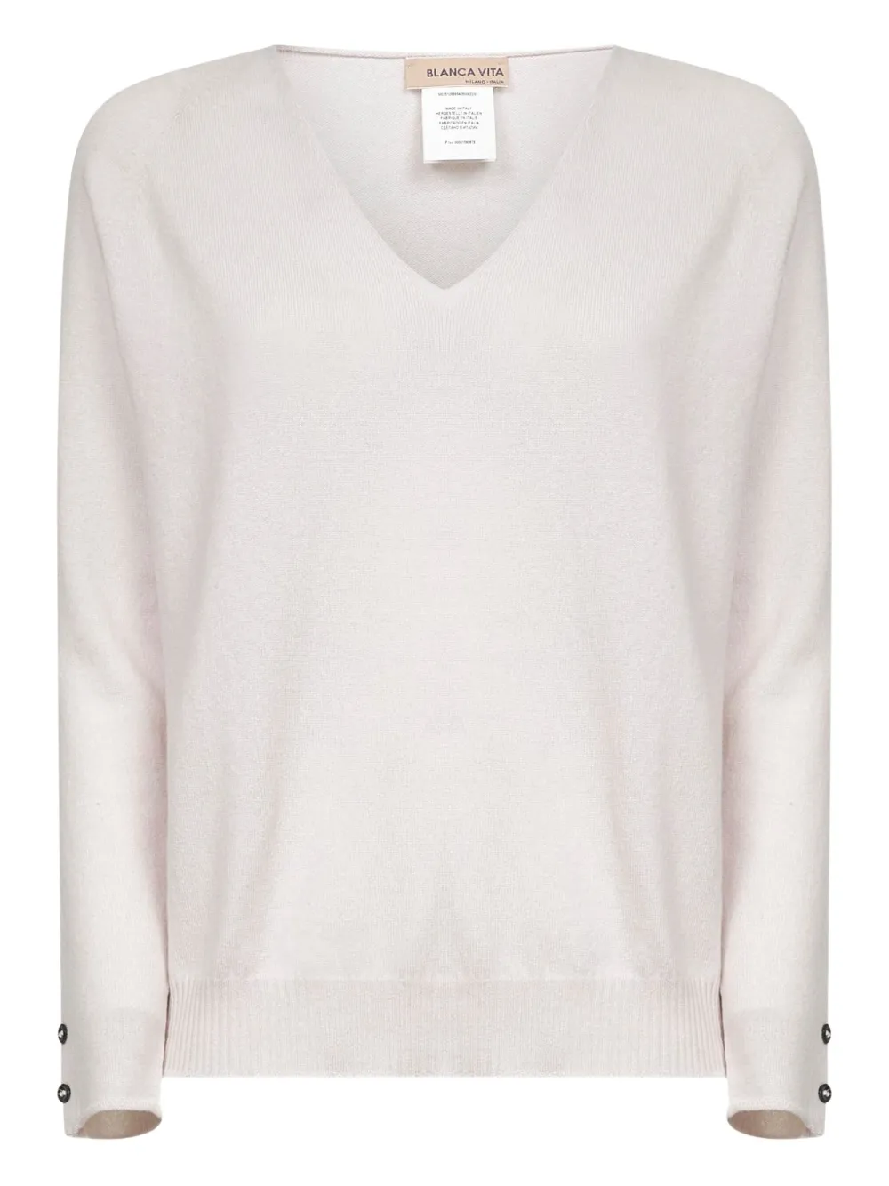 Джемпер с V-образным вырезом и рукавами реглан Blanca Vita, нейтральный
Джемпер с V-образным вырезом и рукавами реглан Blanca Vita, нейтральный
