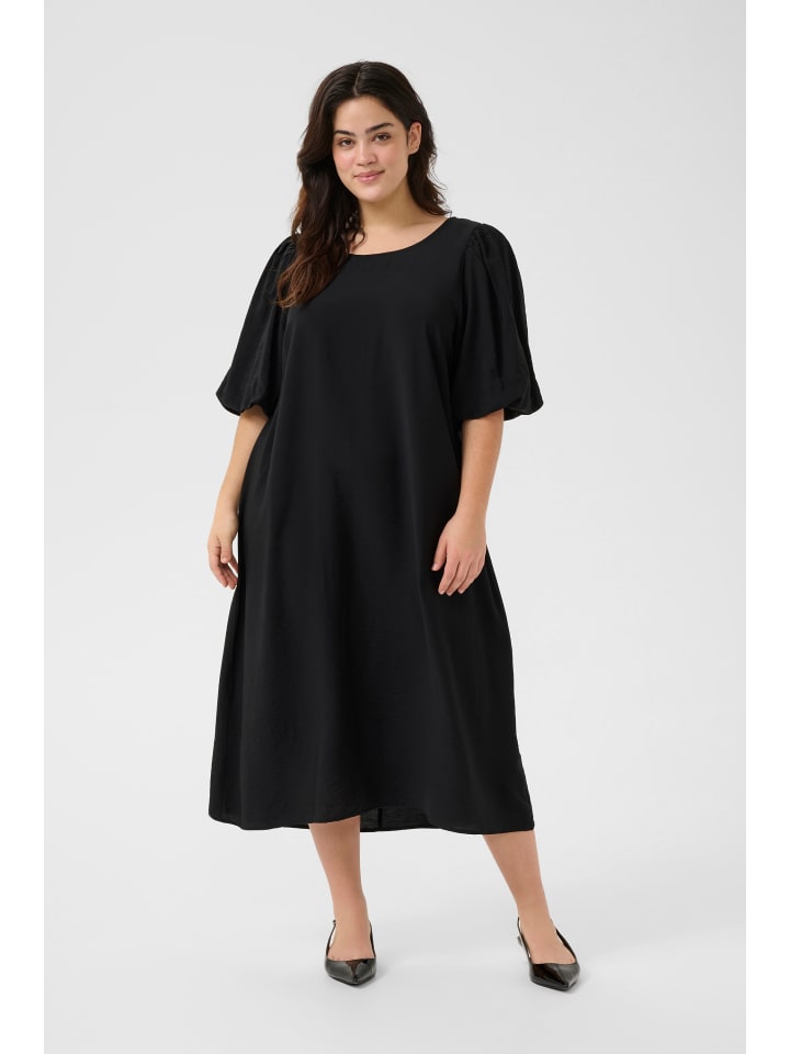 Платье до колена KAFFE curve, глубокий черный 
Платье до колена KAFFE curve, глубокий черный