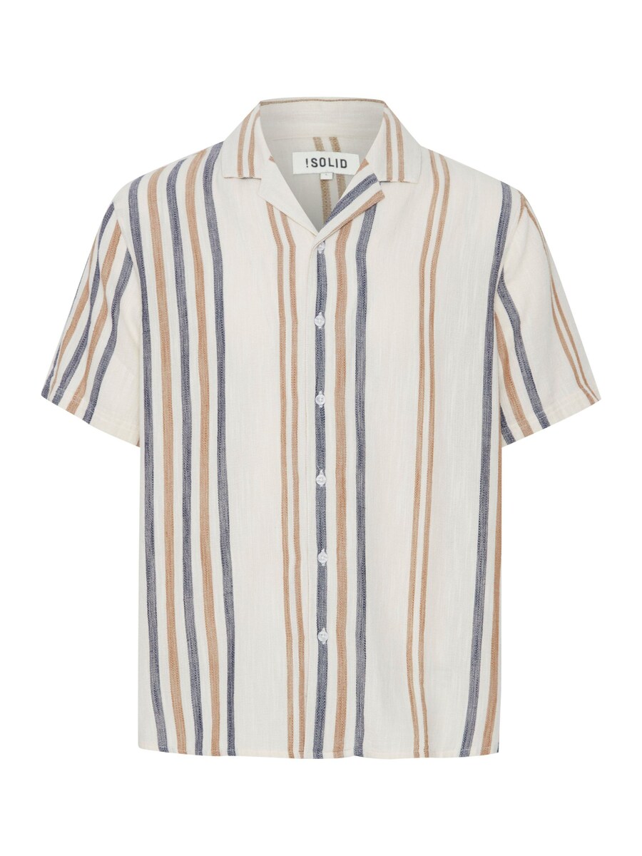 Рубашка на пуговицах Comfort fit !Solid SDISAI, бежевый
Рубашка на пуговицах Comfort fit !Solid SDISAI, бежевый