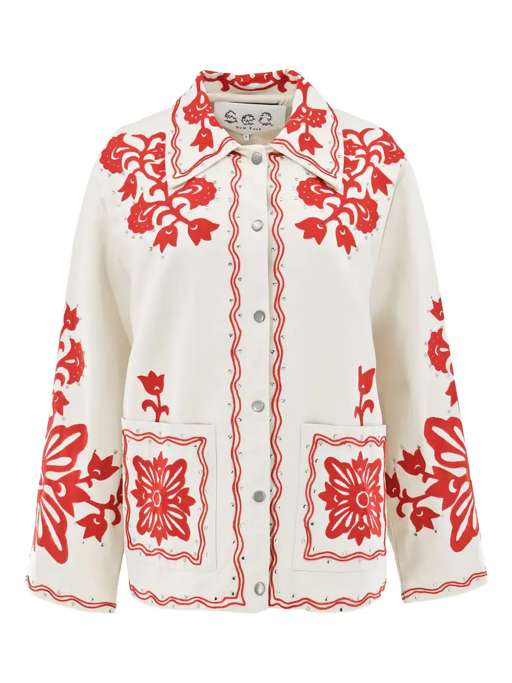 Жакет Лилиана с цветочной аппликацией Sea, белый
Жакет Лилиана с цветочной аппликацией Sea, белый