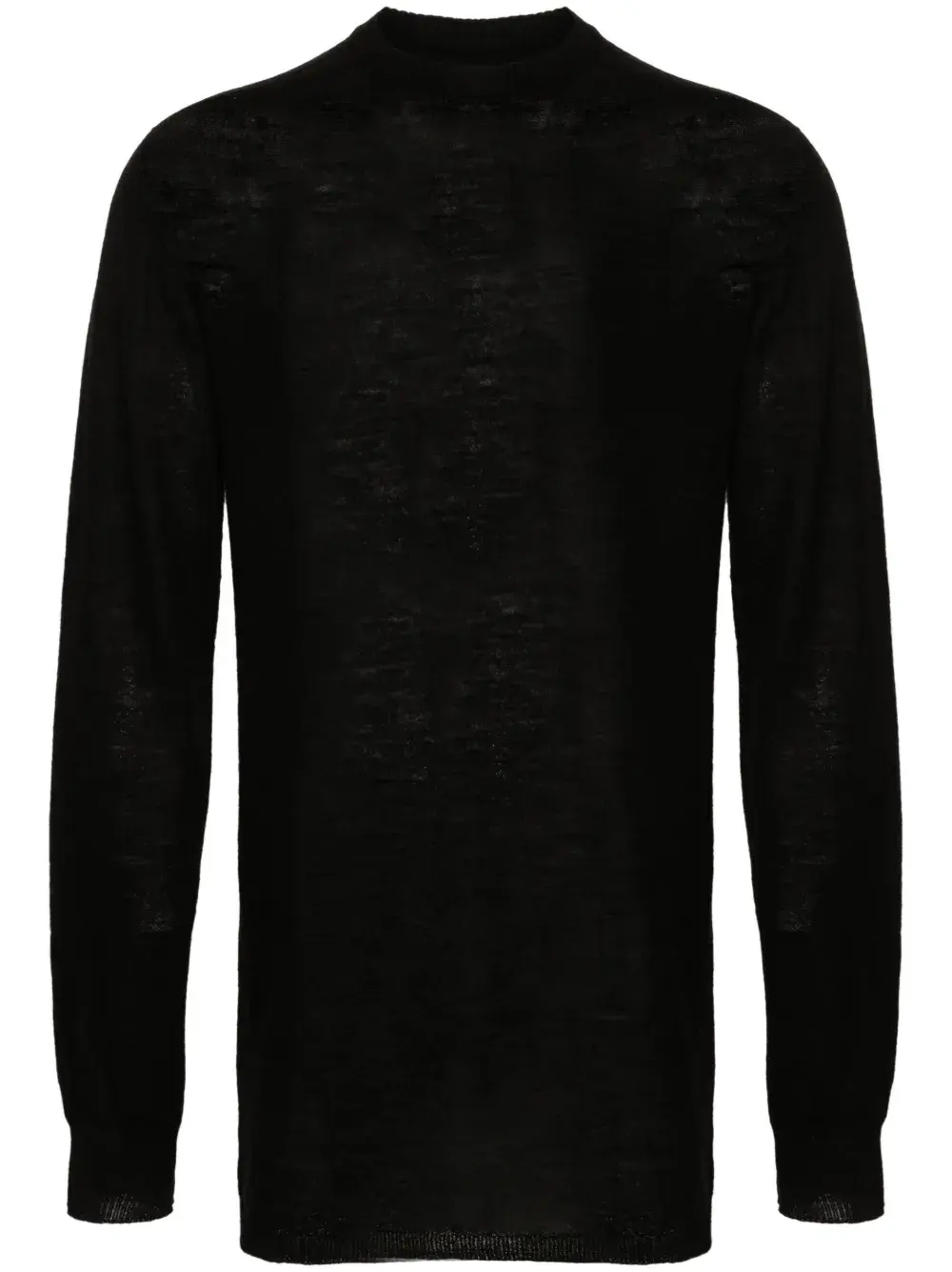 Джемпер Oversized из вирджинской шерсти Rick Owens, черный
Джемпер Oversized из вирджинской шерсти Rick Owens, черный