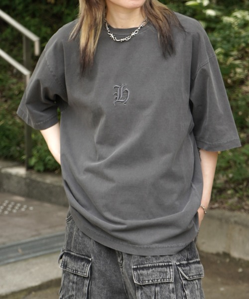 Футболка с коротким рукавом, свободного кроя, с принтом на спине, Hard Wash ILL'S
Футболка с коротким рукавом, свободного кроя, с принтом на спине, Hard Wash ILL'S