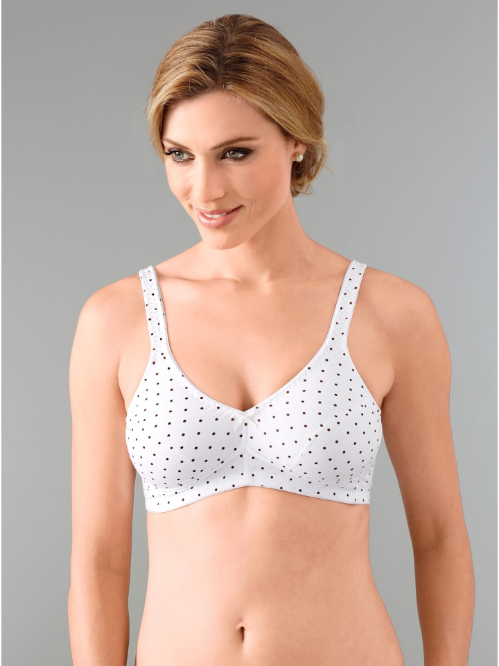 Бюстгальтер без косточек белого и темно-синего цветов WITT WEIDEN
Бюстгальтер без косточек белого и темно-синего цветов WITT WEIDEN