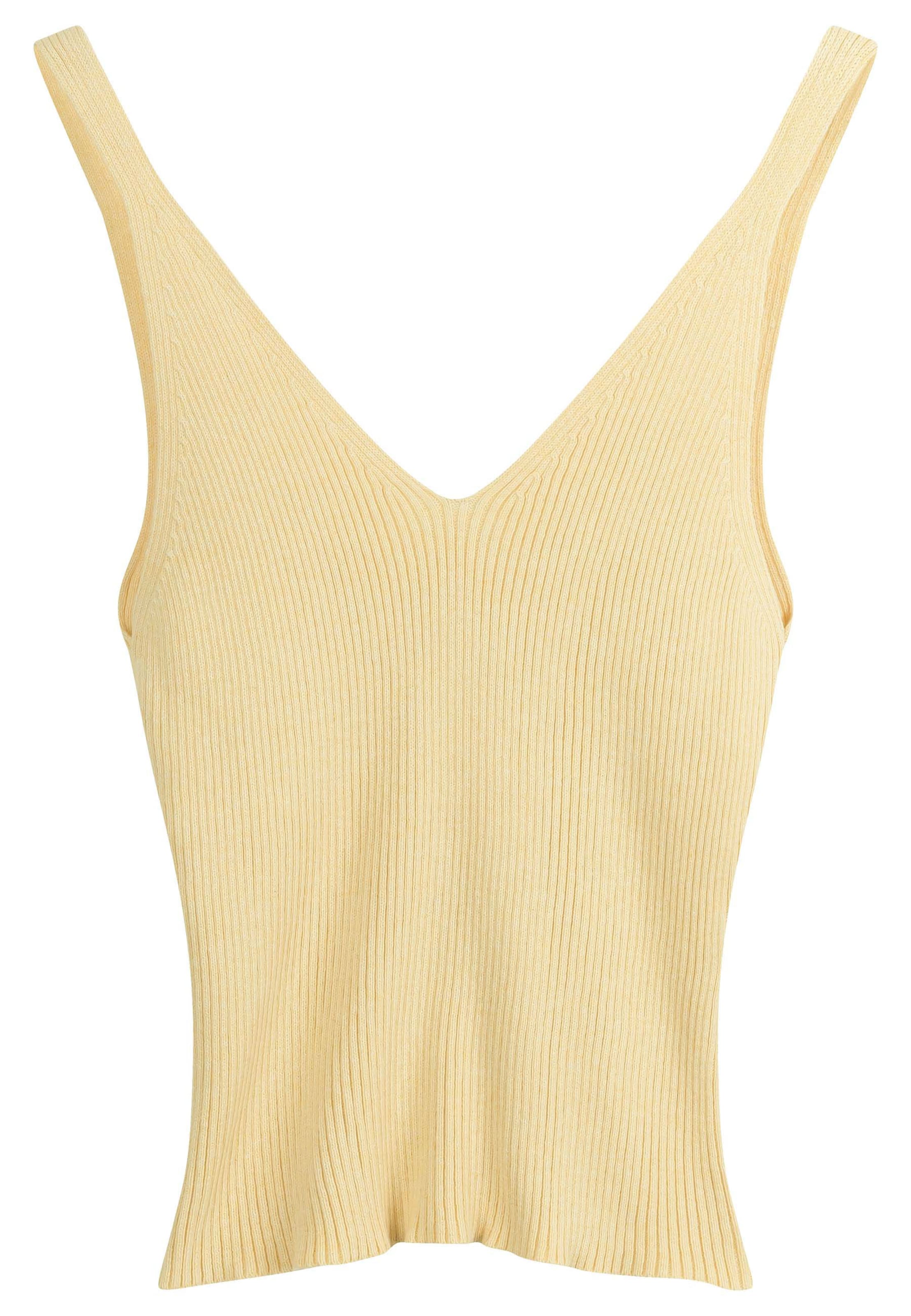 MELA Вязаный топ 'RHADA' в желтом цвете
MELA Вязаный топ 'RHADA' в желтом цвете