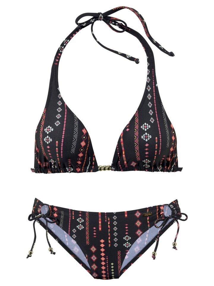 Комплект бикини Buffalo, цвет schwarz/bedruckt 
Комплект бикини Buffalo, цвет schwarz/bedruckt