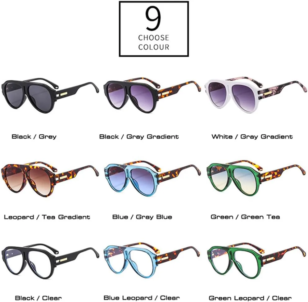 Солнцезащитные очки UV400 с двухцветным градиентом в стиле панк для женщин и мужчин, для бега и занятий спортом на открытом воздухе UYPTK, Blue Leopard Clear
Солнцезащитные очки UV400 с двухцветным градиентом в стиле панк для женщин и мужчин, для бега и занятий спортом на открытом воздухе UYPTK, Blue Leopard Clear