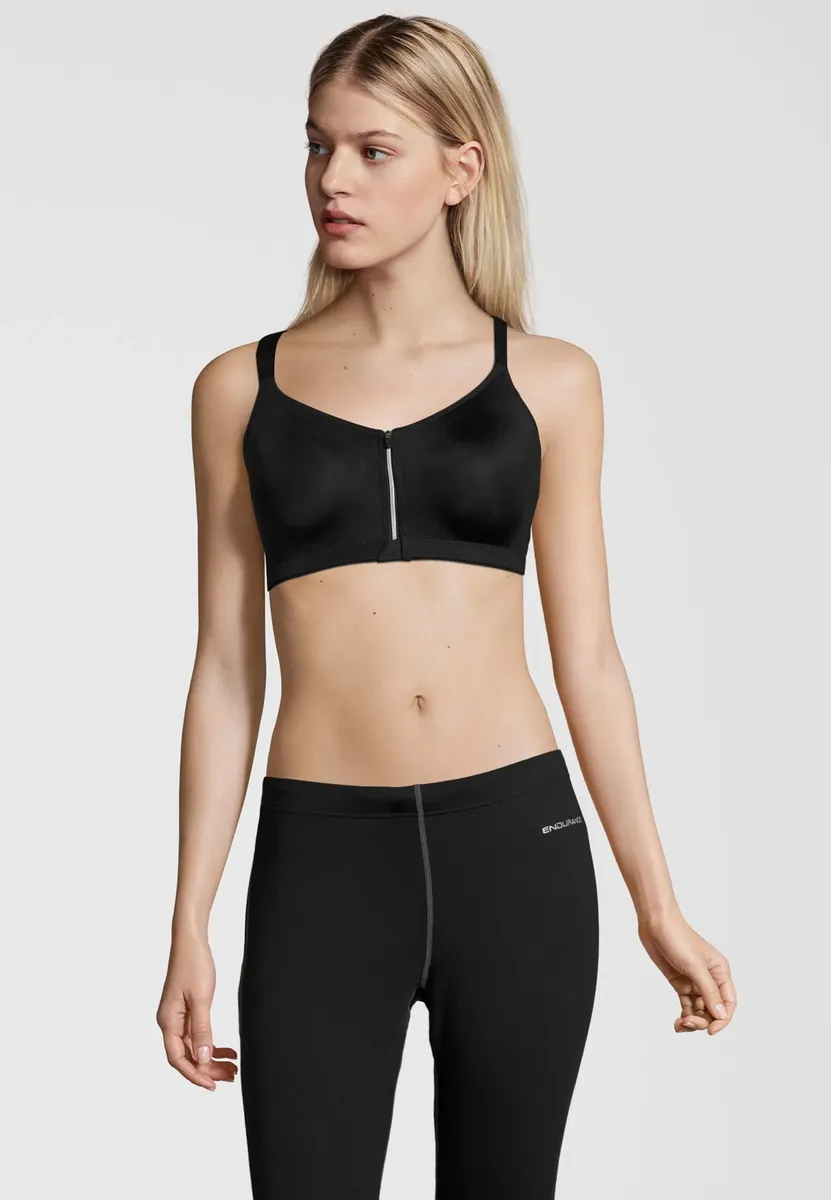 Спортивный бюстгальтер ATHLECIA с застежкой-молнией для повышенной устойчивости, черный
Спортивный бюстгальтер ATHLECIA с застежкой-молнией для повышенной устойчивости, черный