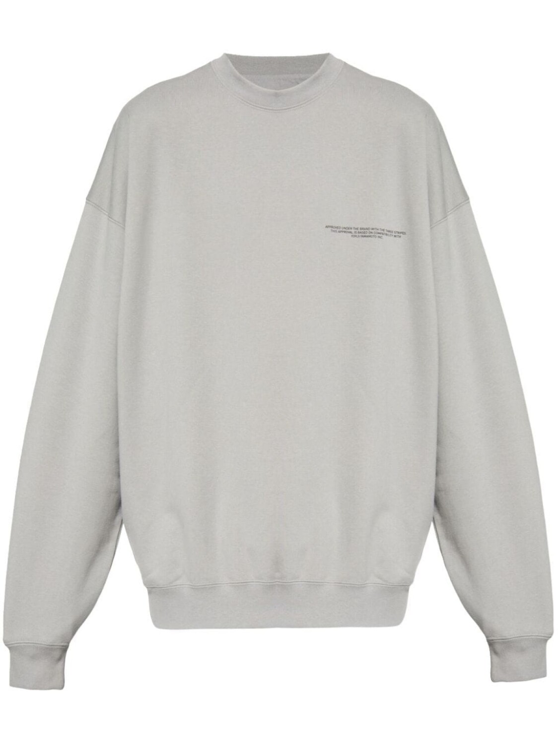 Y-3 толстовка с круглым вырезом и логотипом, серый
Y-3 толстовка с круглым вырезом и логотипом, серый