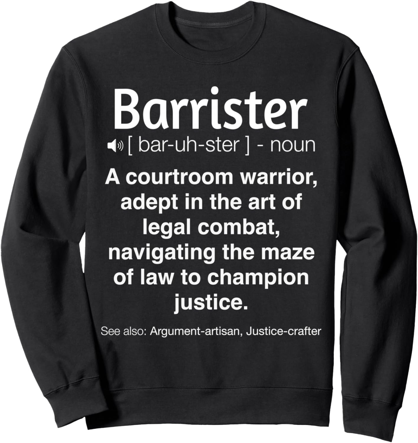 Забавная толстовка с надписью Barrier Barrister Gifts & Apparel Co., черный
Забавная толстовка с надписью Barrier Barrister Gifts & Apparel Co., черный