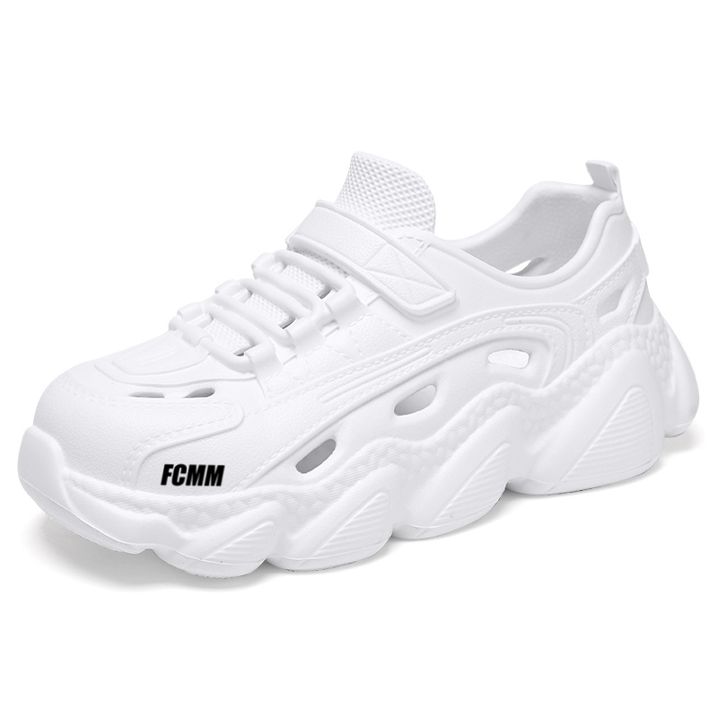 Нескользящие и дышащие низкие детские кроссовки для повседневной носки FCMM, белый
Нескользящие и дышащие низкие детские кроссовки для повседневной носки FCMM, белый