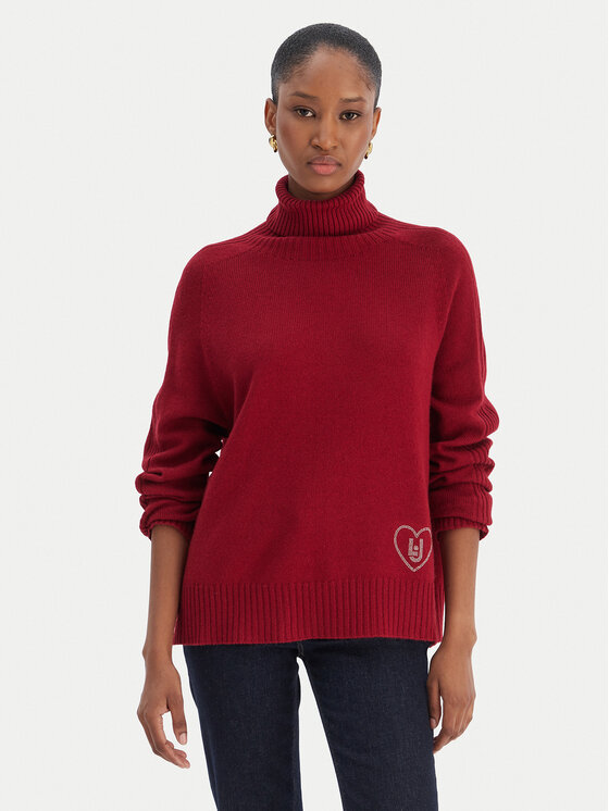 Водолазка regular fit MF5445 MS76L Liu Jo, красный
Водолазка regular fit MF5445 MS76L Liu Jo, красный