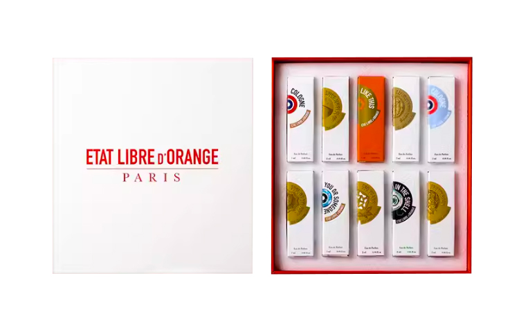 Набор миниатюрных парфюмерных образцов Christmas Box Eau De Parfum 2мл*10 Etat Libre D'Orange
Набор миниатюрных парфюмерных образцов Christmas Box Eau De Parfum 2мл*10 Etat Libre D'Orange