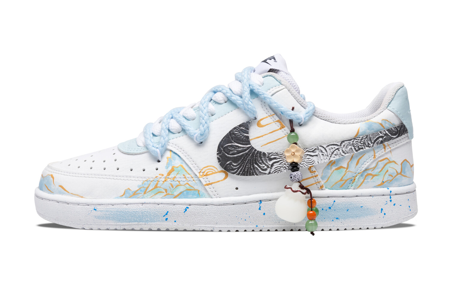 Кроссовки для скейтборда Court Vision 1 мужские низкие, цвет голубой/зеленый/белый Nike
Кроссовки для скейтборда Court Vision 1 мужские низкие, цвет голубой/зеленый/белый Nike