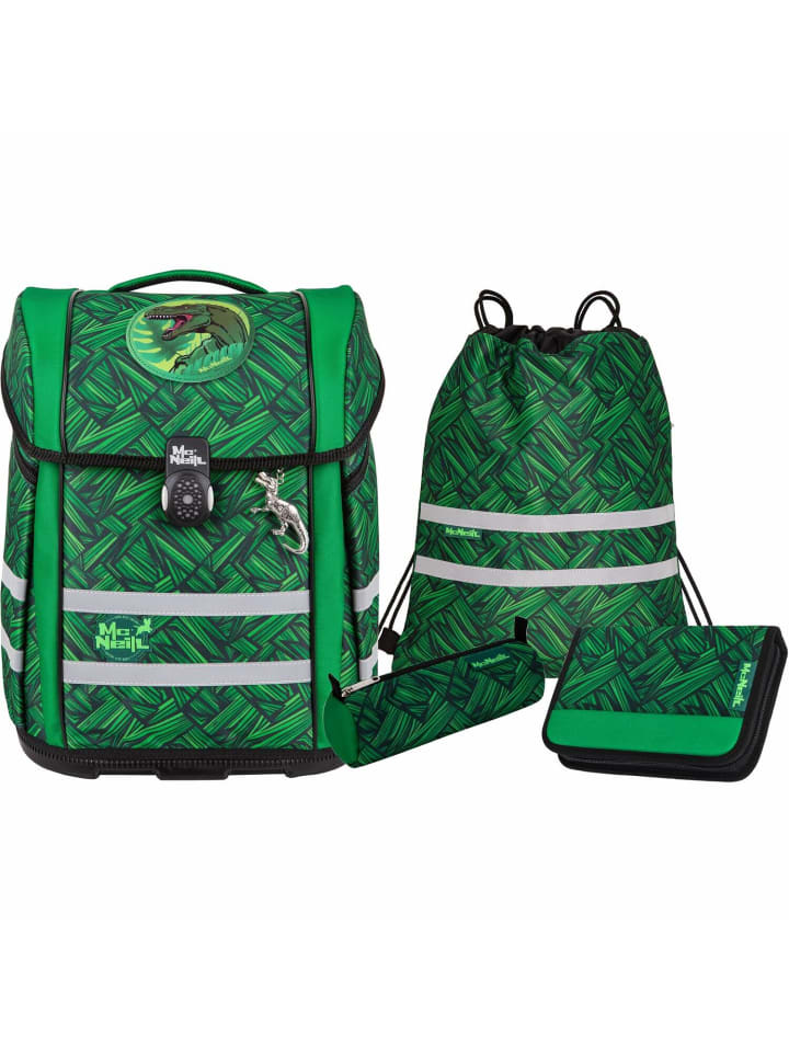 McNeill Набор школьных сумок PERFECTO из 5 предметов, цвет WOW, зеленый
McNeill Набор школьных сумок PERFECTO из 5 предметов, цвет WOW, зеленый