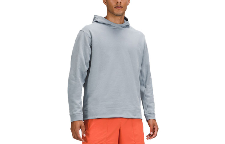 Футболка из французского футера Lululeman, зеленая 
Футболка из французского футера Lululeman, зеленая