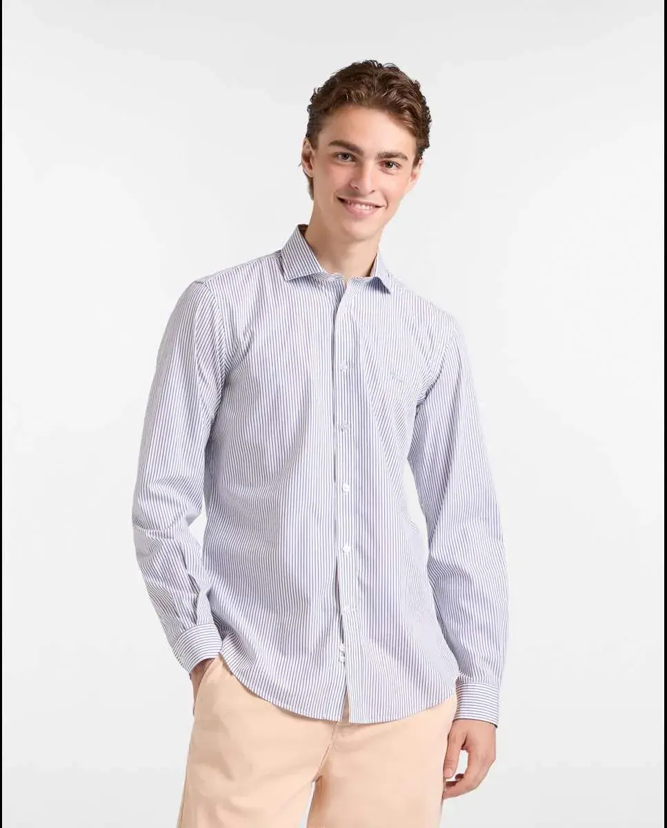 Мужская рубашка двухцветная с контрастными элементами Harmont&Blaine
Мужская рубашка двухцветная с контрастными элементами Harmont&Blaine