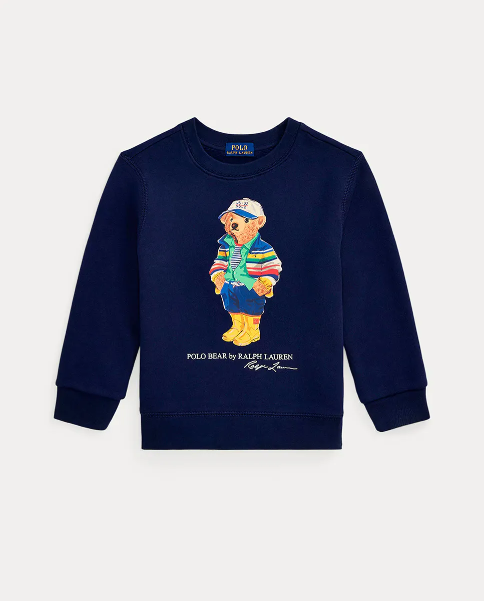 Толстовка для мальчиков с круглым вырезом и принтом Polo Bear Polo Ralph Lauren, темно-синий
Толстовка для мальчиков с круглым вырезом и принтом Polo Bear Polo Ralph Lauren, темно-синий