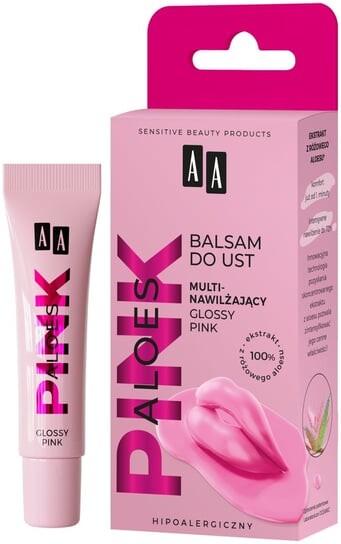 Мульти-увлажняющий бальзам для губ, глянцевый розовый, 10 г AA Aloe Pink, Inna marka
Мульти-увлажняющий бальзам для губ, глянцевый розовый, 10 г AA Aloe Pink, Inna marka