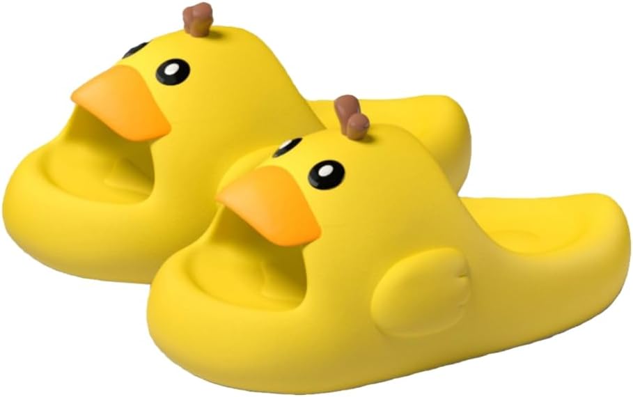Тапочки Avilego Duck для женщин и мужчин, шлепанцы для душа, для дома и улицы, мягкие слайд-сандалии, обувь на молнии, модная домашняя обувь 2024, желтый
Тапочки Avilego Duck для женщин и мужчин, шлепанцы для душа, для дома и улицы, мягкие слайд-сандалии, обувь на молнии, модная домашняя обувь 2024, желтый