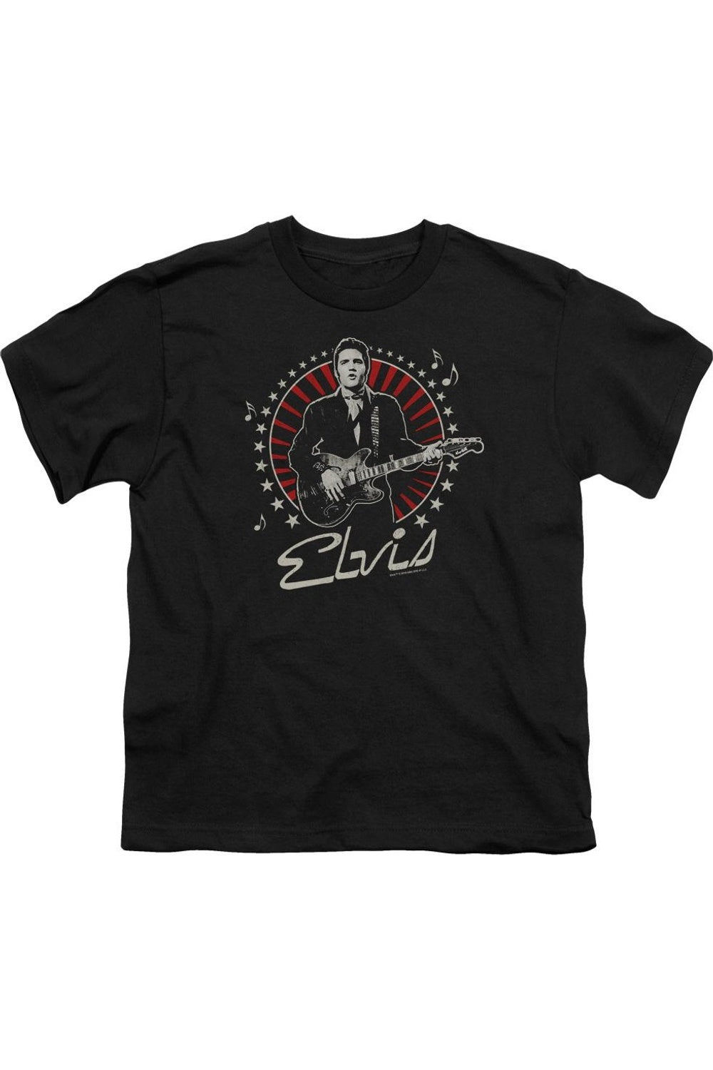 Футболка с коротким рукавом для детей с изображением звезд Elvis Presley Gildan, черный
Футболка с коротким рукавом для детей с изображением звезд Elvis Presley Gildan, черный