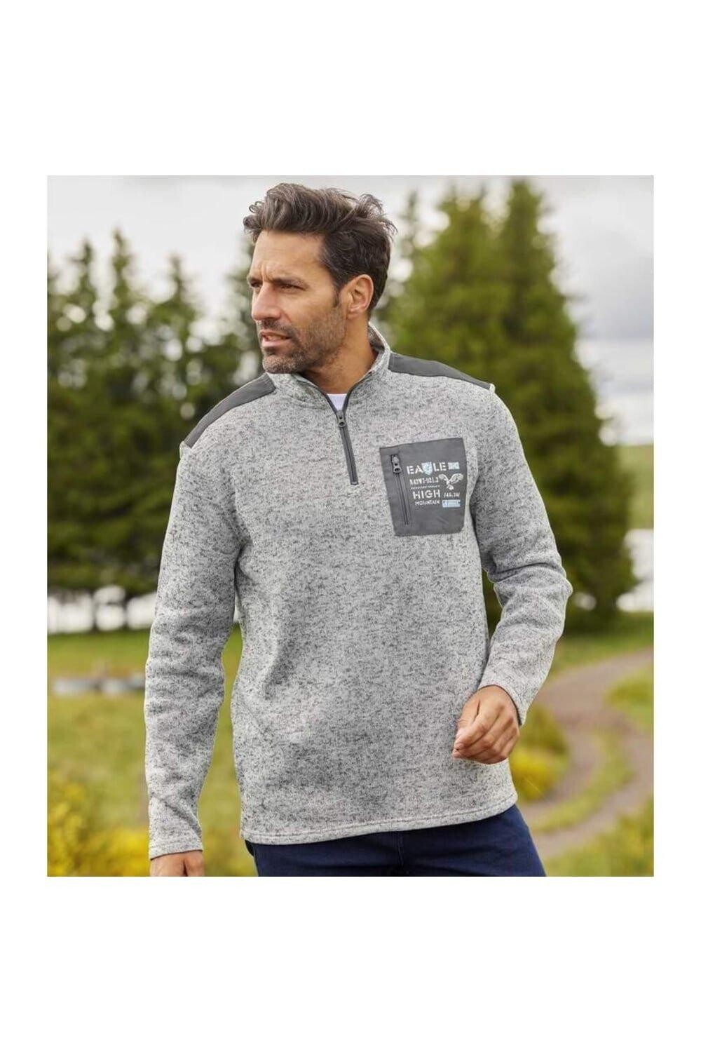 Джемпер из крапчатого флиса с начесом Atlas for Men, серый
Джемпер из крапчатого флиса с начесом Atlas for Men, серый