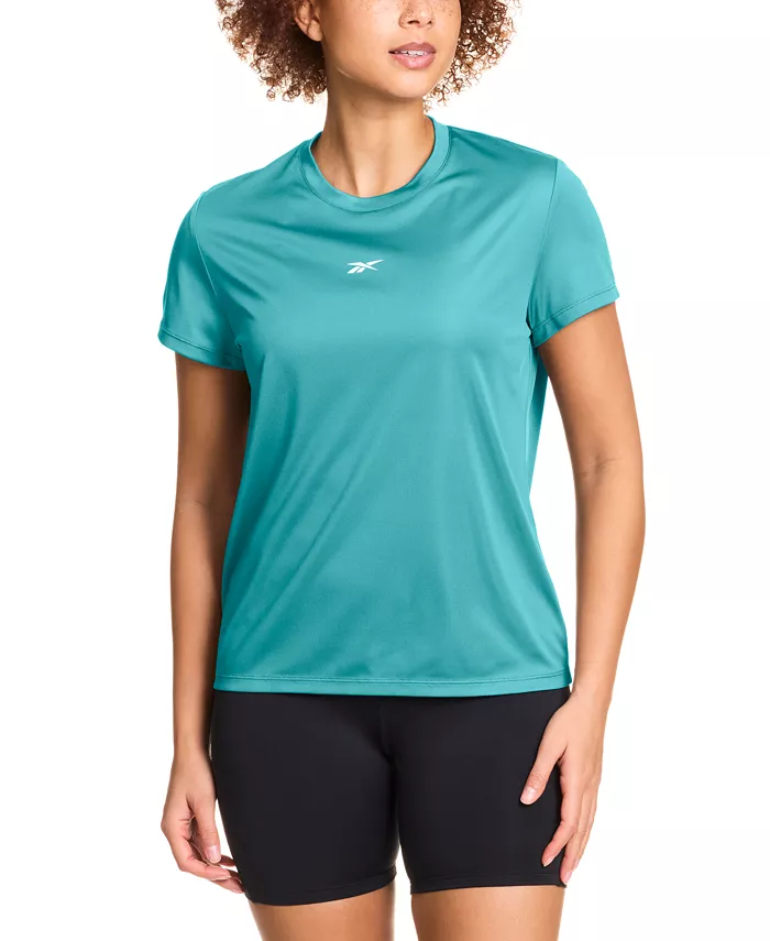 Женская футболка с коротким рукавом ID Performance Tech Reebok, зеленый
Женская футболка с коротким рукавом ID Performance Tech Reebok, зеленый