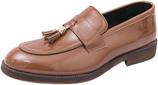 Мужские классические кожаные лоферы, классические мокасины на толстой подошве, противоскользящие и износостойкие, для повседневной носки, вечеринок, вождения и делового стиля Zestrelax, коричневый
Мужские классические кожаные лоферы, классические мокасины на толстой подошве, противоскользящие и износостойкие, для повседневной носки, вечеринок, вождения и делового стиля Zestrelax, коричневый