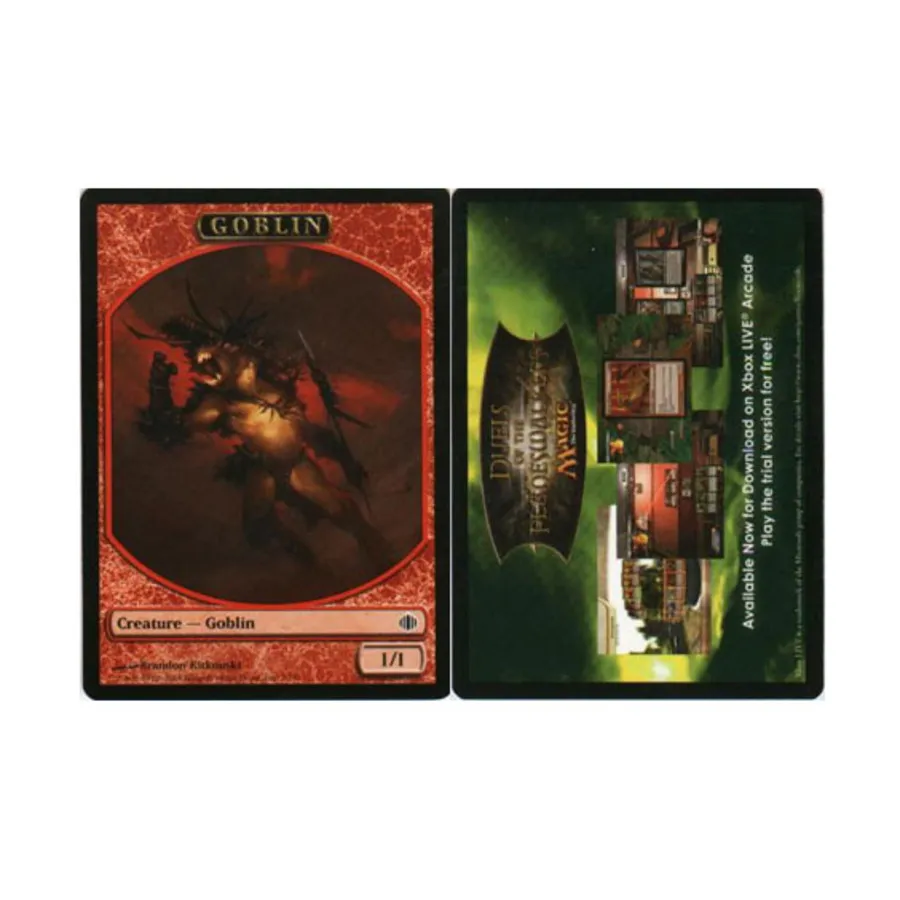 CCG Гоблин – Жетон (С), MTG - Shards of Alara
CCG Гоблин – Жетон (С), MTG - Shards of Alara