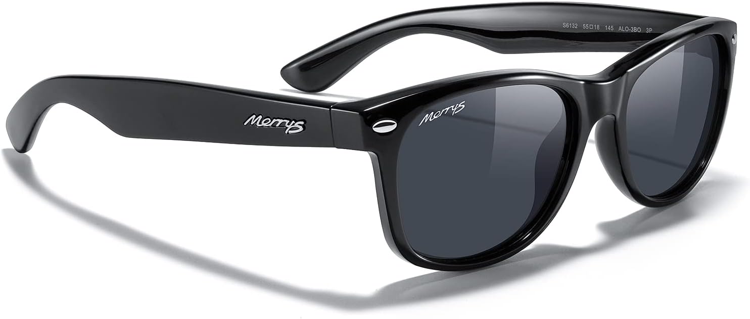 Солнцезащитные очки MERRY'S Polarized Unisex Shades для мужчин и женщин, винтажные поляризованные солнцезащитные очки с зеркальными линзами, Black Frame/Non-polarized Black Glass Lens
Солнцезащитные очки MERRY'S Polarized Unisex Shades для мужчин и женщин, винтажные поляризованные солнцезащитные очки с зеркальными линзами, Black Frame/Non-polarized Black Glass Lens