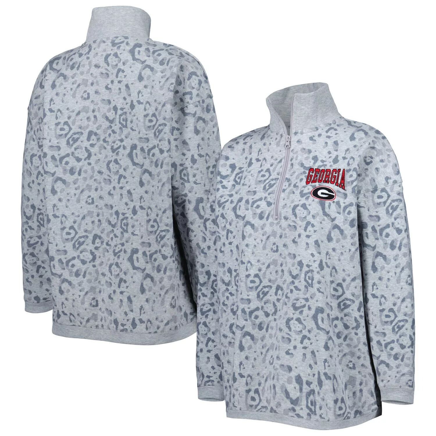 Женский свитшот с леопардовым принтом Gameday Couture Heather Grey Georgia Bulldogs на молнии четверти, Коричневый, Женский свитшот с леопардовым принтом Gameday Couture Heather Grey Georgia Bulldogs на молнии четверти
Женский свитшот с леопардовым принтом Gameday Couture Heather Grey Georgia Bulldogs на молнии четверти, Коричневый, Женский свитшот с леопардовым принтом Gameday Couture Heather Grey Georgia Bulldogs на молнии четверти