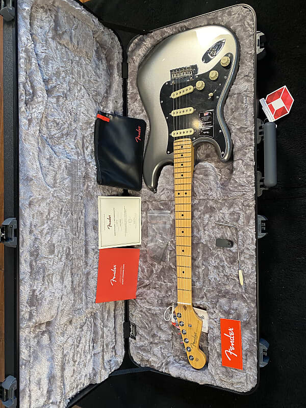 Электрогитара Fender American Professional II Stratocaster Left-Handed Maple Mercury #US210088396 7lb 9.1oz
Электрогитара Fender American Professional II Stratocaster Left-Handed Maple Mercury #US210088396 7lb 9.1oz