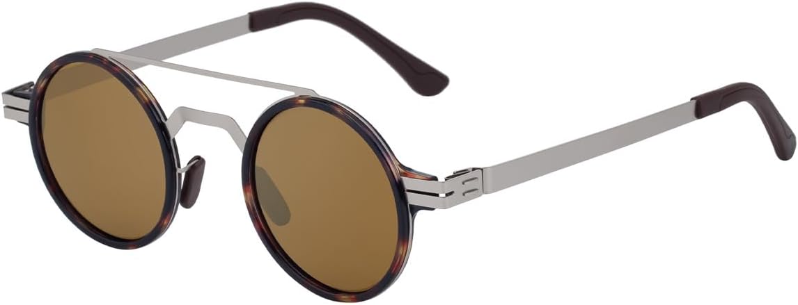 Мужские солнцезащитные очки в стиле ретро с защитой от УФ-излучения — круглая оправа европейского и американского типа, конструкция из двух стальных реек GFYFJXJT, C6 Flower Full Tea
Мужские солнцезащитные очки в стиле ретро с защитой от УФ-излучения — круглая оправа европейского и американского типа, конструкция из двух стальных реек GFYFJXJT, C6 Flower Full Tea