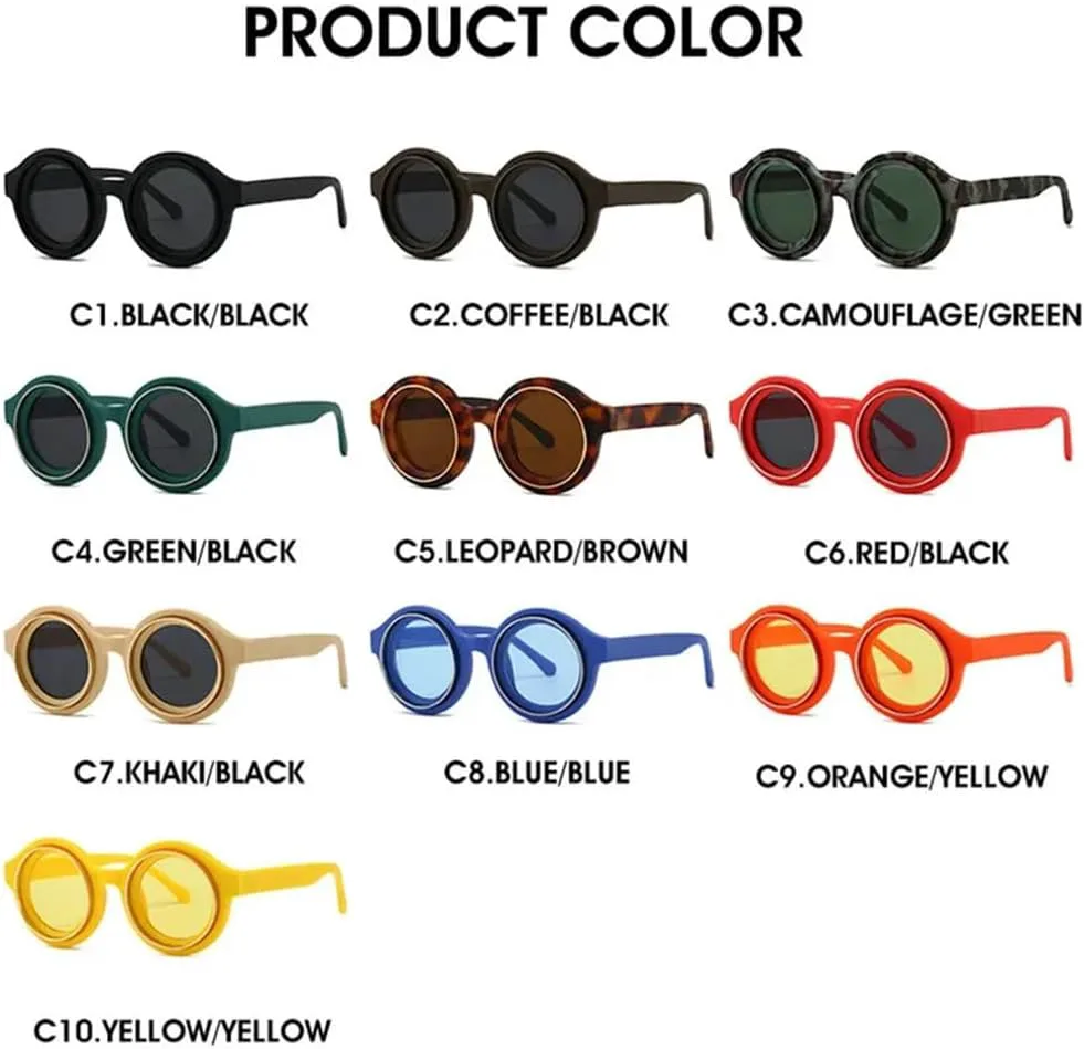 Солнцезащитные очки UV400 – круглые, в стиле панк, конфетных цветов, для женщин и мужчин, для бега и занятий спортом на открытом воздухе UYPTK, Coffee Black
Солнцезащитные очки UV400 – круглые, в стиле панк, конфетных цветов, для женщин и мужчин, для бега и занятий спортом на открытом воздухе UYPTK, Coffee Black