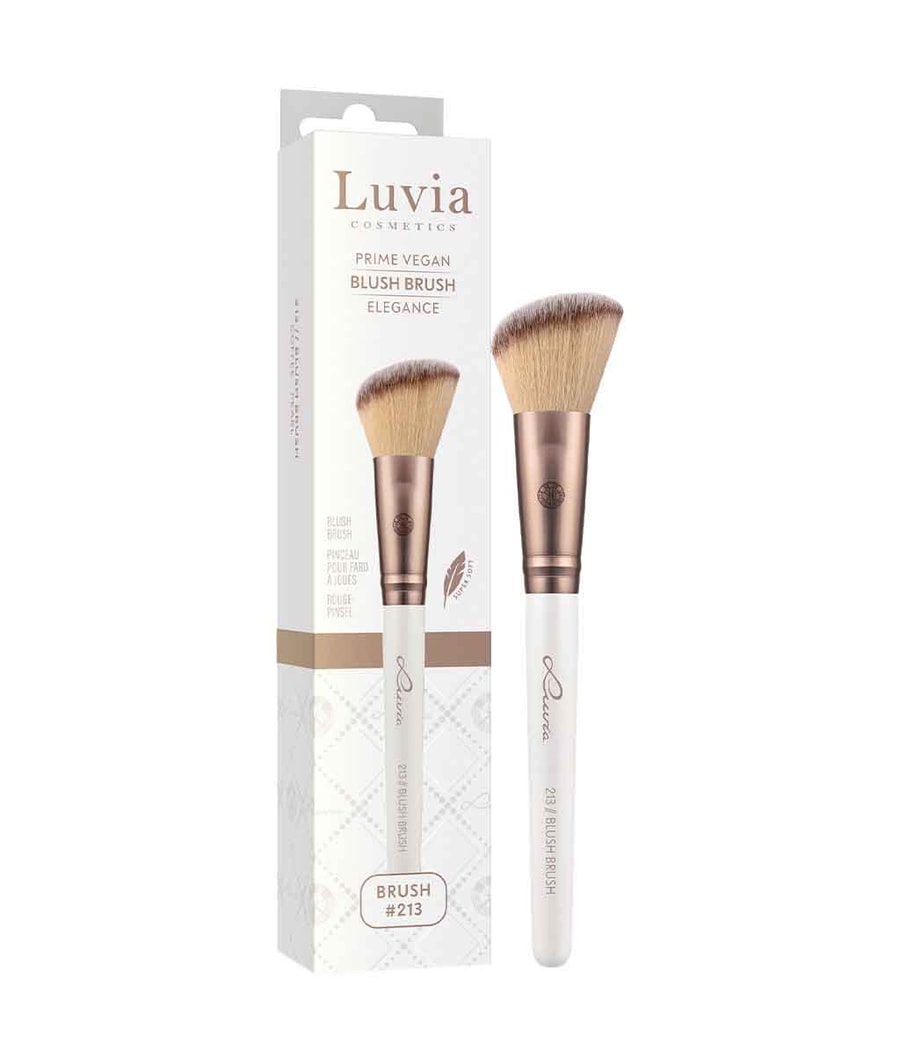 Кисть для румян Luvia Prime Vegan Blush Brush - Elegance 213, 1 шт.
Кисть для румян Luvia Prime Vegan Blush Brush - Elegance 213, 1 шт.