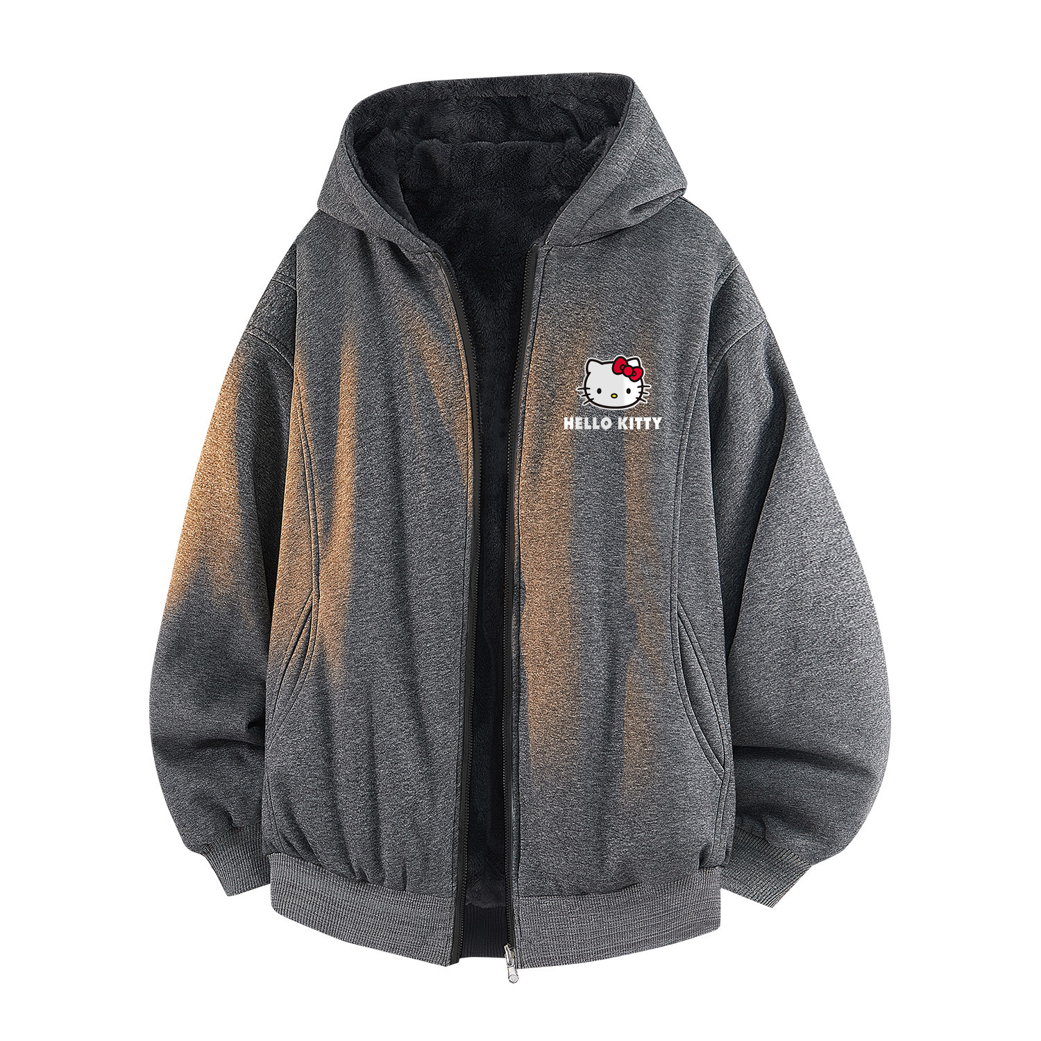Hello Kitty Hello Kitty SS25 свитшот Unisex Sanrio, темно-серый/серый
Hello Kitty Hello Kitty SS25 свитшот Unisex Sanrio, темно-серый/серый