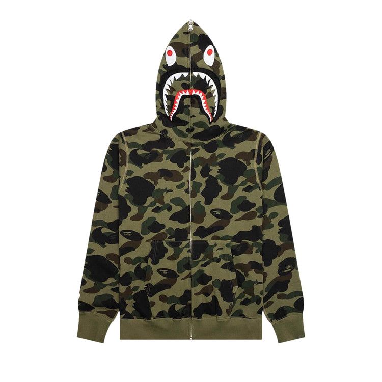 Худи BAPE 1st Camo Shark Full Zip Hoodie, Green
Худи BAPE 1st Camo Shark Full Zip Hoodie, Green