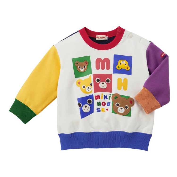 MIKI HOUSE Свитшот Multicolor для детей 3-7 лет
MIKI HOUSE Свитшот Multicolor для детей 3-7 лет