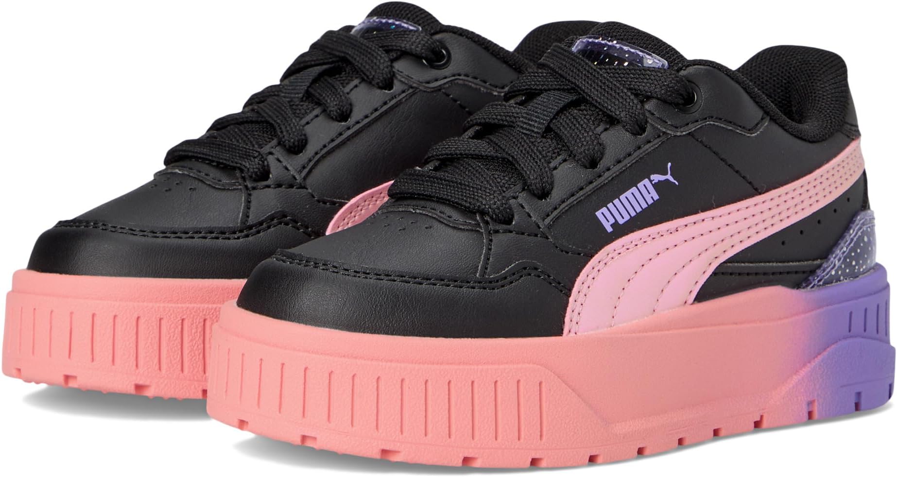 Кроссовки PUMA Kids Karmen II Idol, Puma Black/Pink Fruit/Lavender Alert
Кроссовки PUMA Kids Karmen II Idol, Puma Black/Pink Fruit/Lavender Alert