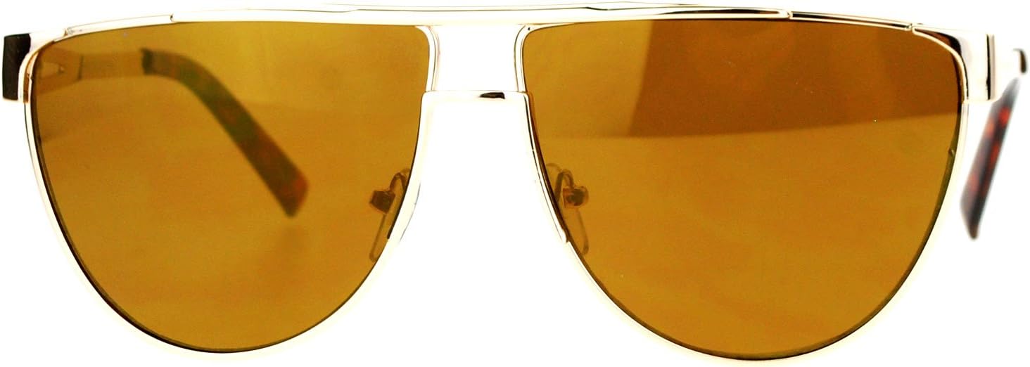 Модные солнцезащитные очки с плоской верхней частью, металлической оправой, стильный дизайнерский дизайн, золотистые, коричневые зеркальные линзы PASTL, Gold (Brown Mirror)
Модные солнцезащитные очки с плоской верхней частью, металлической оправой, стильный дизайнерский дизайн, золотистые, коричневые зеркальные линзы PASTL, Gold (Brown Mirror)