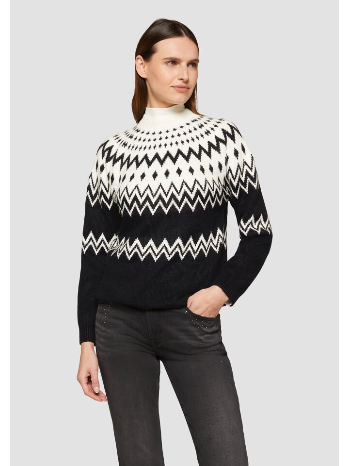 Пуловер s.Oliver Strickpullover langarm, черный
Пуловер s.Oliver Strickpullover langarm, черный